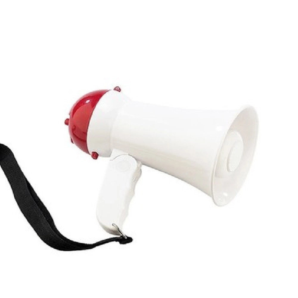 Trade Shop - Mini Megafono Portatile Altoparlante Vocale Musicale Da Viaggio Portata 100 Mt -