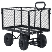 Carrello a Mano da Giardino Nero 350 kg CFW2347996