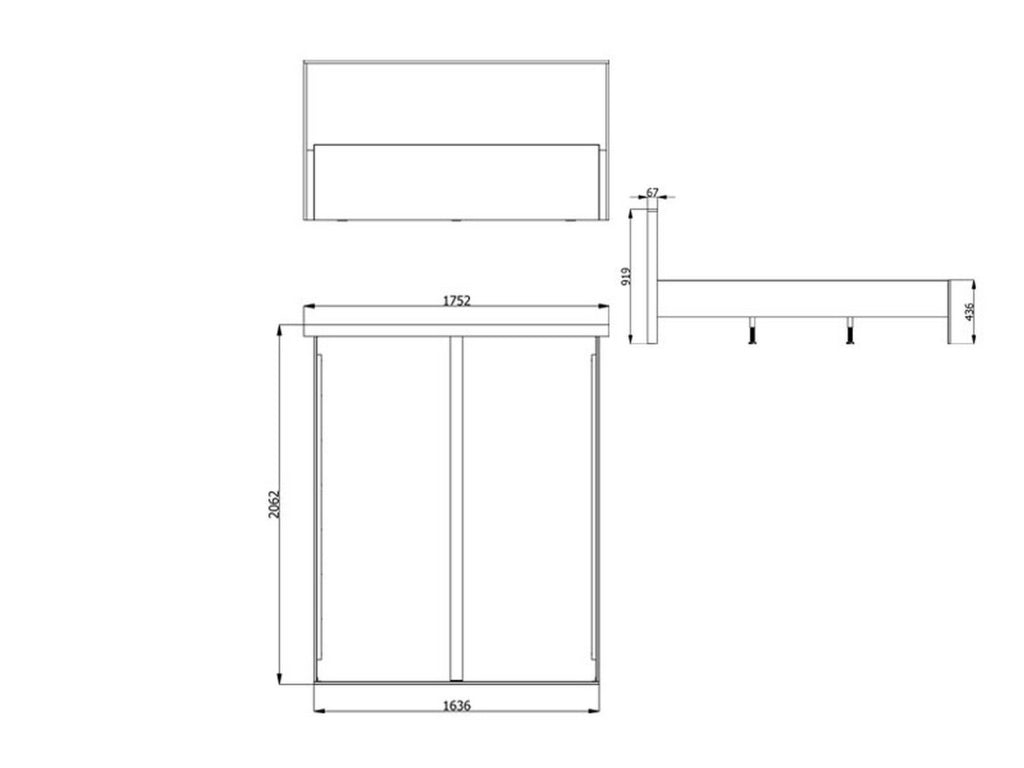Letto Matrimoniale Gamalero, Letto Matrimoniale Testiera Dettaglio Geometrico, Bianco Opaco