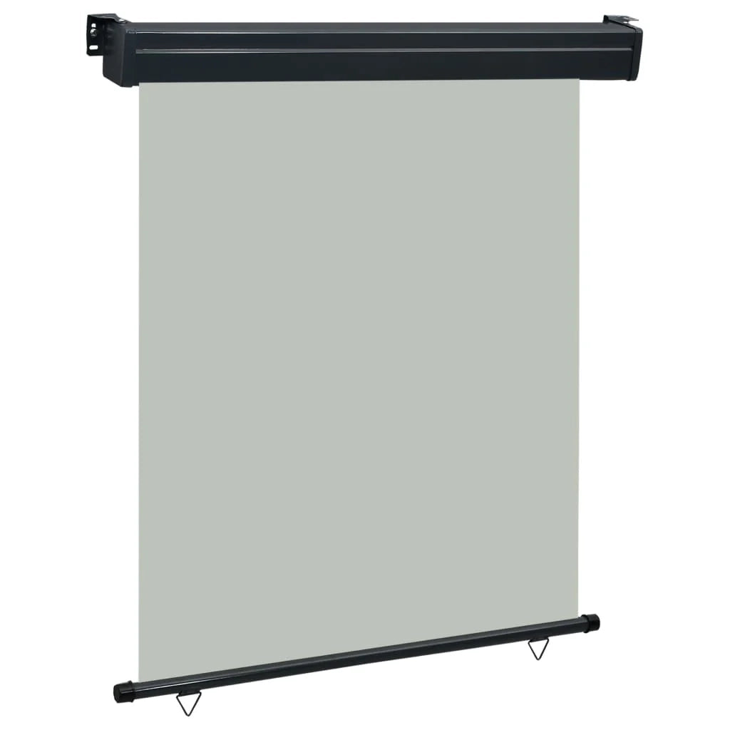 Tenda da sole laterale retrattile/schermo privacy per patio giardino terrazza balcone 140 x 250 cm grigio 02_0007012
