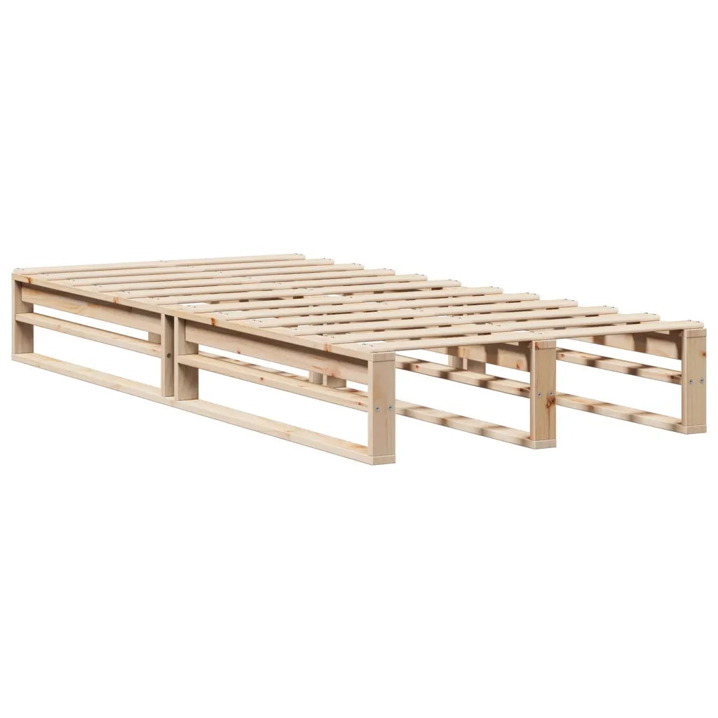 vidaXL Letto senza Materasso 90x200 cm in Legno Massello di Pino