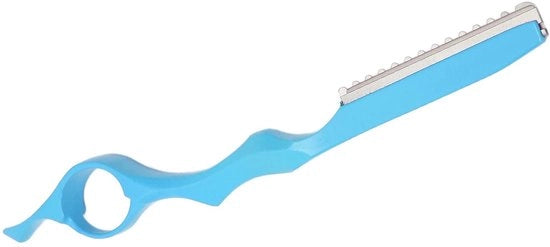 Styling Verdunner Professionale per Capelli - Texturizing Cutting Kam - Ideale per Uso Professionale e Casalingo - Blu - Kam per Capelli Dunneri