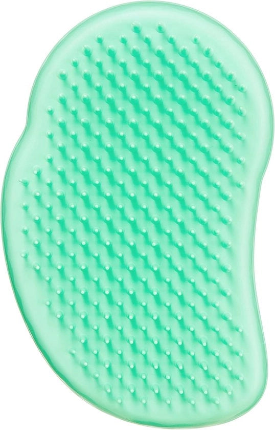 Mini borstello per bambini - palmello perfetto per viaggi - riduce le zanzare - adatto per capelli bagnati e secchi - colore verde tropicale