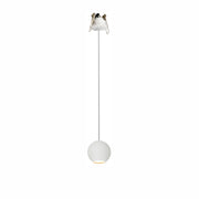 Lampada a Sospensione Bora LED 8,5W 36º 2700K Bianco Opaco - Illuminazione d'accento di precisione per interni moderni ed eleganti di alta qualità