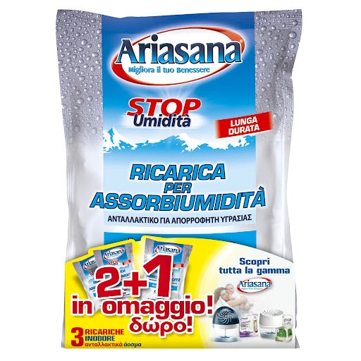 Ariasana ricarica inodore 3 buste da 450 Gr