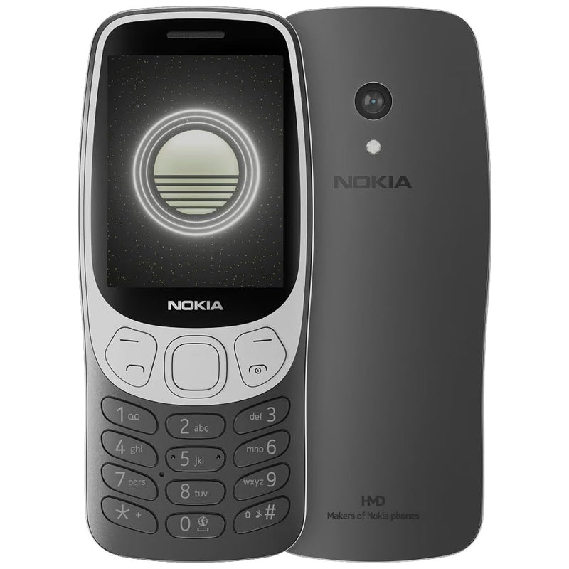 Nokia 3210 4g (grunge black) - mobile phone - dualsim - NOK3210BK4GEUR