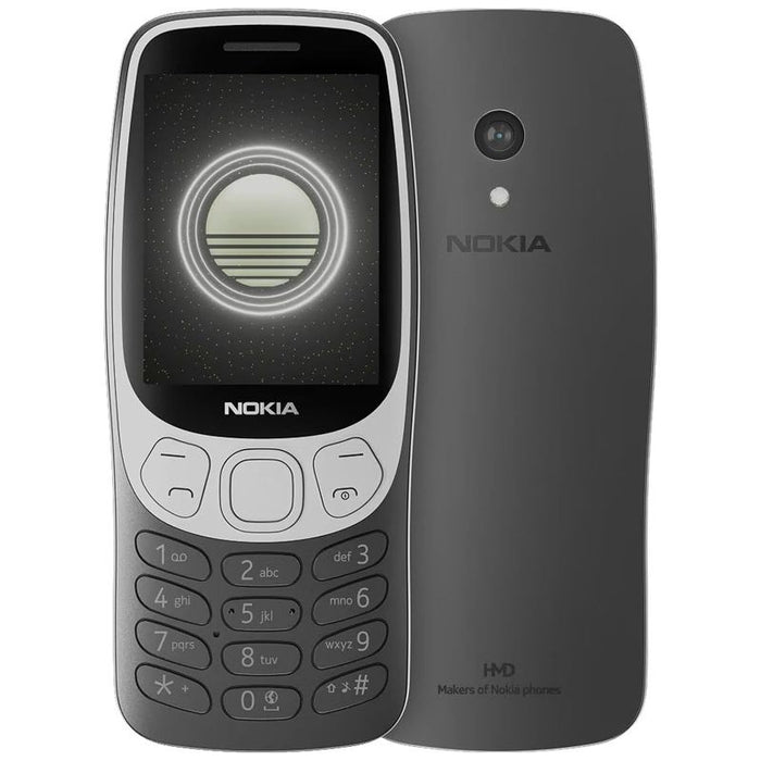 Nokia 3210 4g (grunge black) - mobile phone - dualsim - NOK3210BK4GEUR