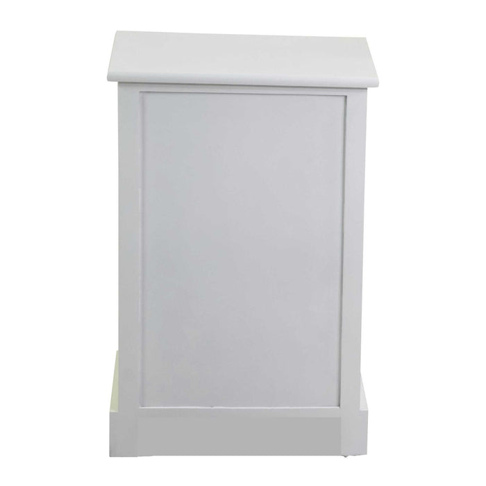 Mobiletto Eleonora cassettiera bianco 3cassetti cm38x28h58