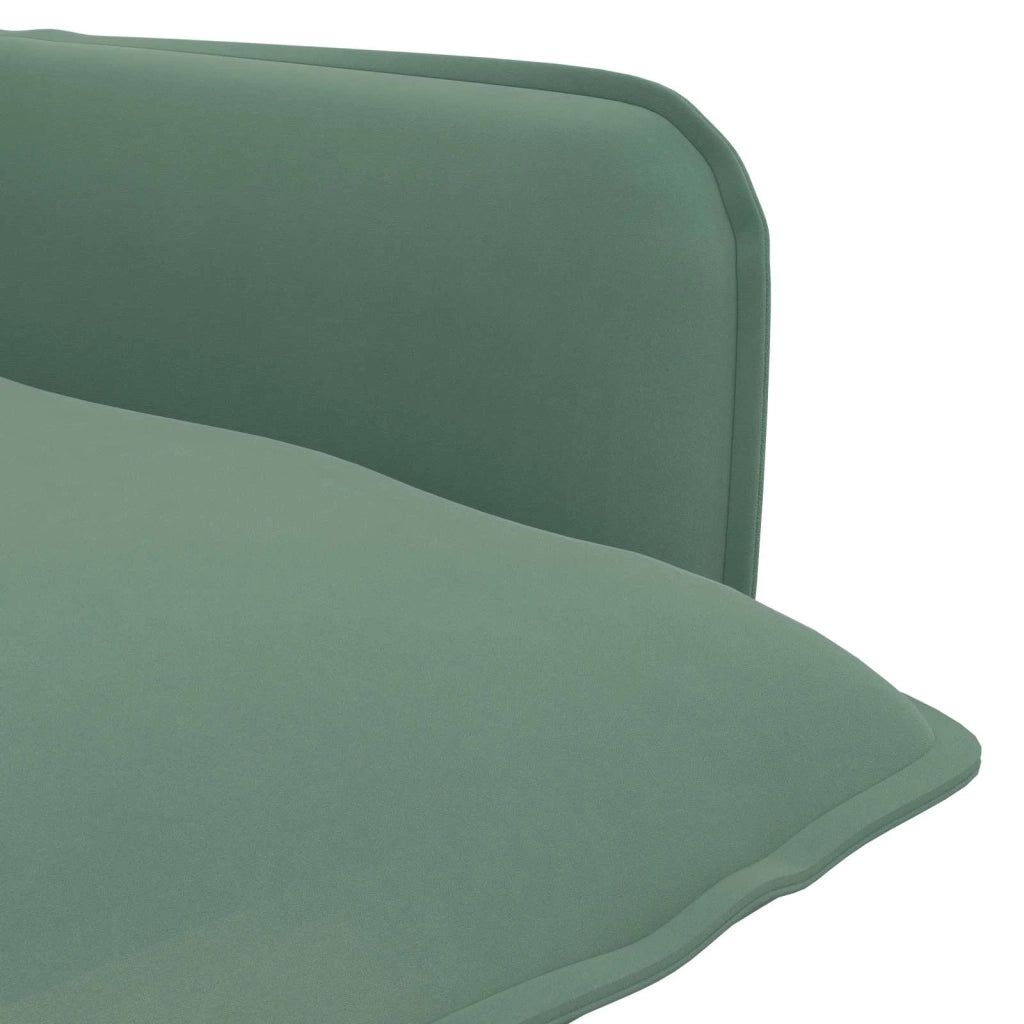 Poltrona Verde Mare Velluto 42047734