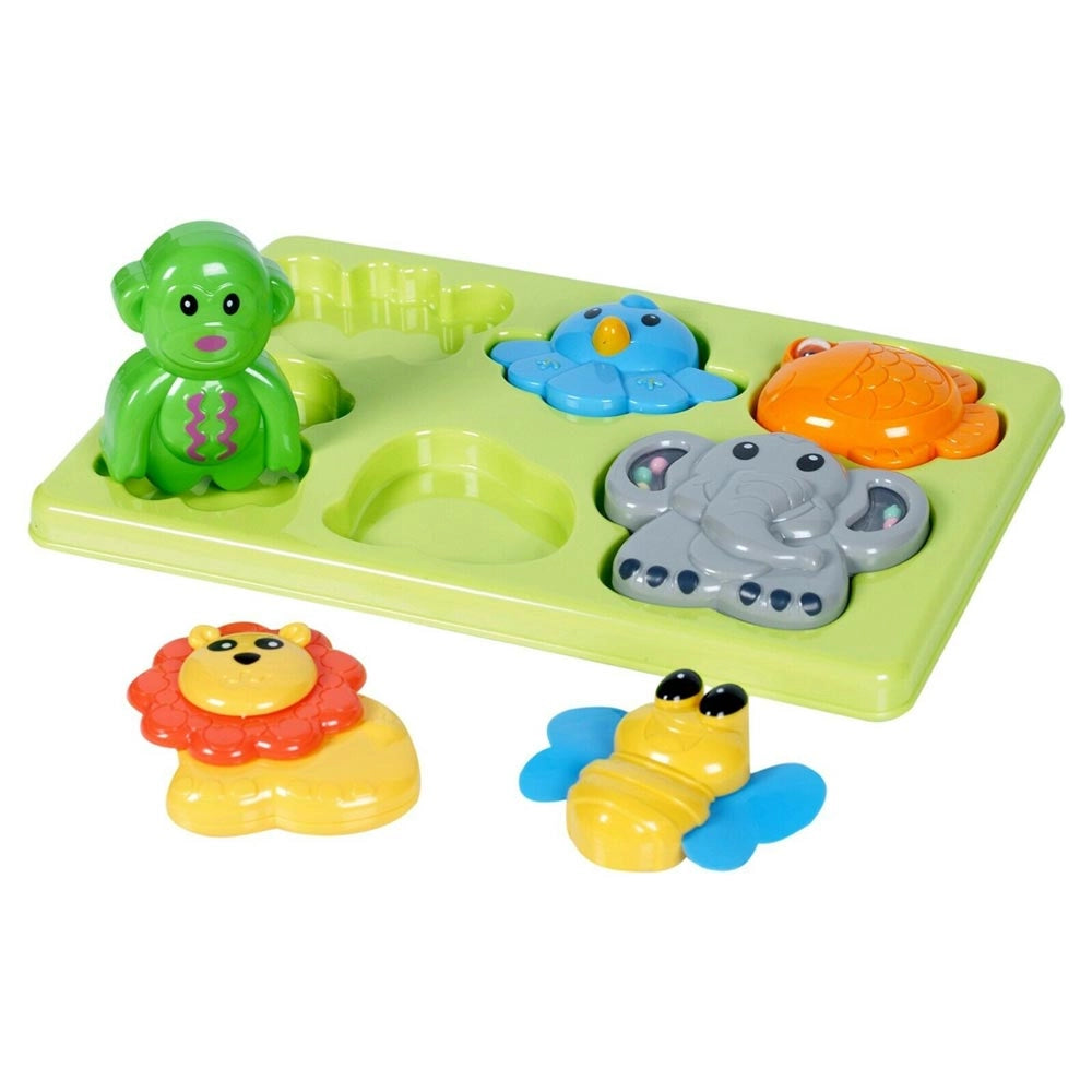 Puzzle Animali Gioco Prima Infanzia Neonato 6 Pz Giocattolo Bambini Educativo