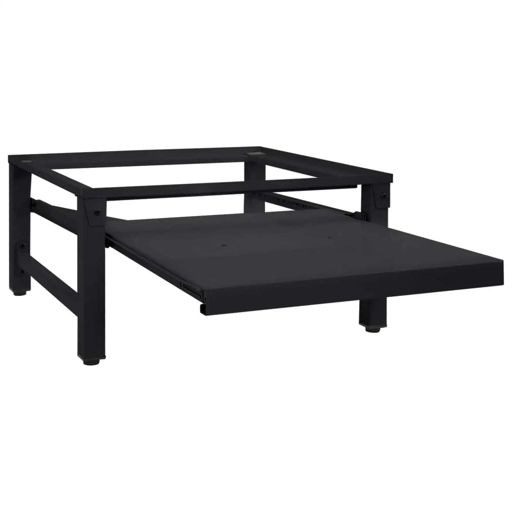 Pedestallo per Lavatrice Nero 62 x 60,5 x 32,5 cm Acciaio 42022040
