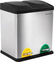 Contenitore per Rifiuti Differenziato 30L - Dimensioni 39,5 x 46,5 x 30,5 cm