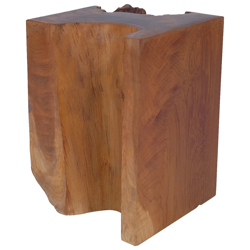 Sgabello in Legno Massello di Teak cod mxl 50682