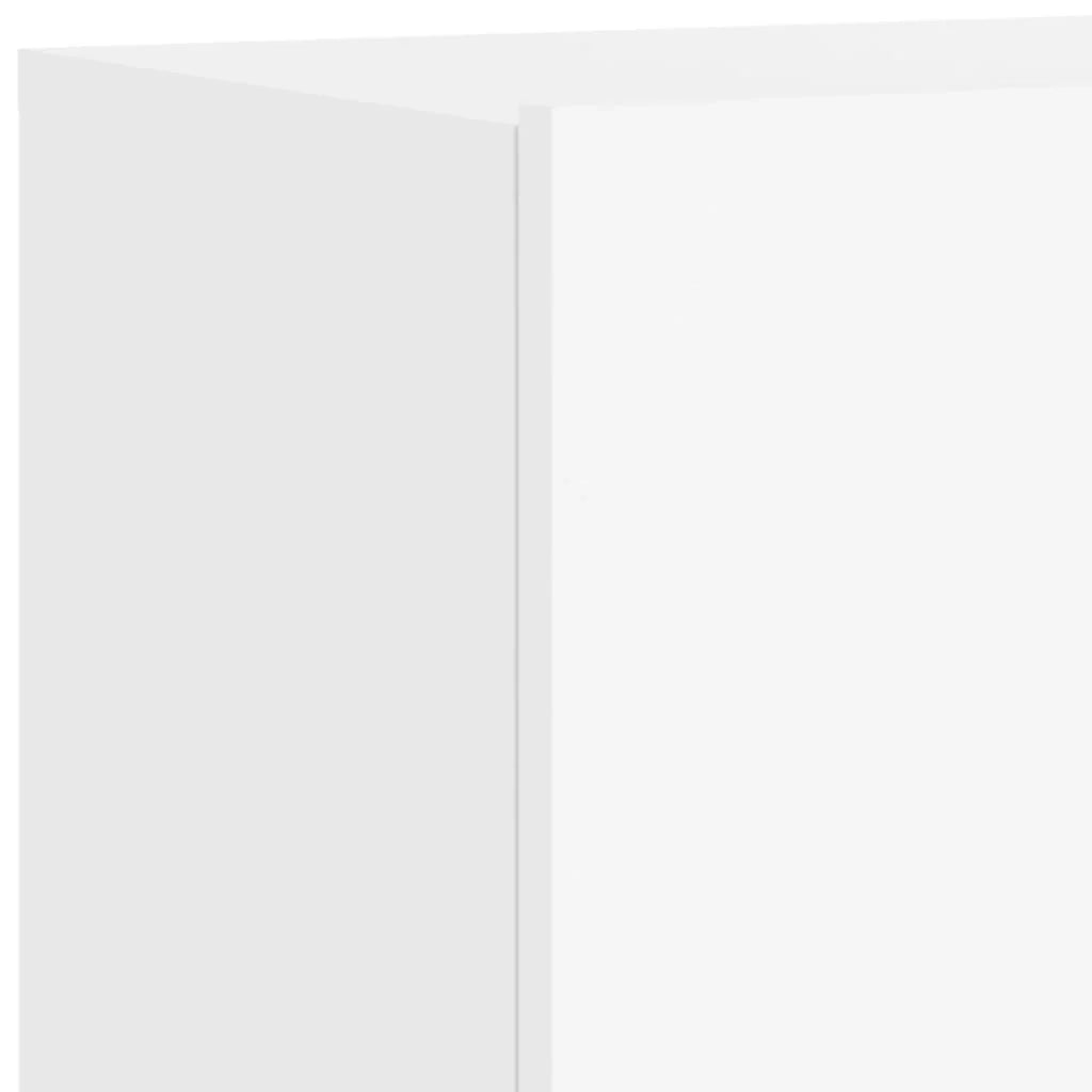 Set di mobili per TV multimediale: mensola per TV credenza sala da pranzo soggiorno camera da letto 5 pezzi legno ingegnerizzato bianco 02_0029251