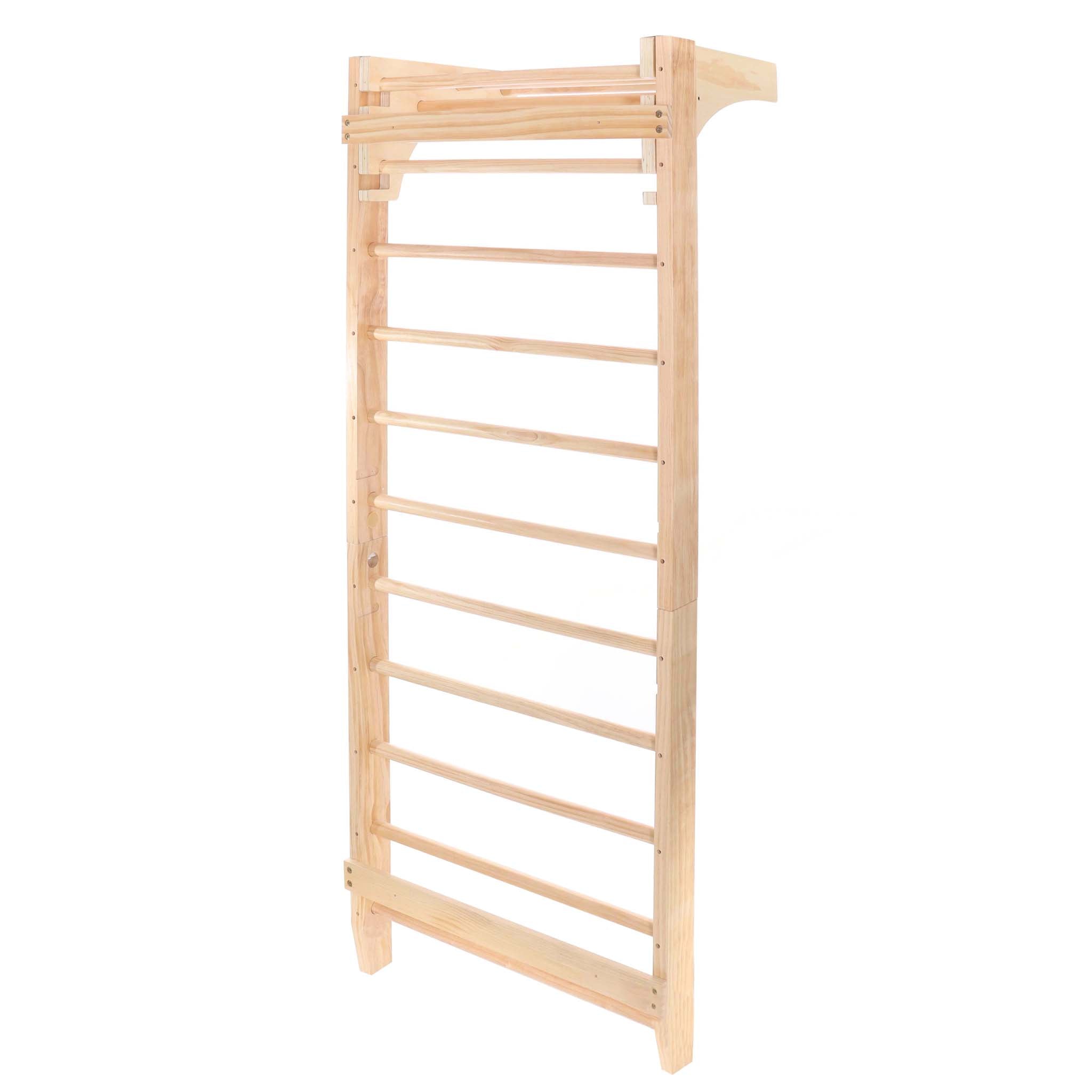 Toboli Spalliera svedese legno 220 cm max 150 kg Scala per ginnastica bambini adulti