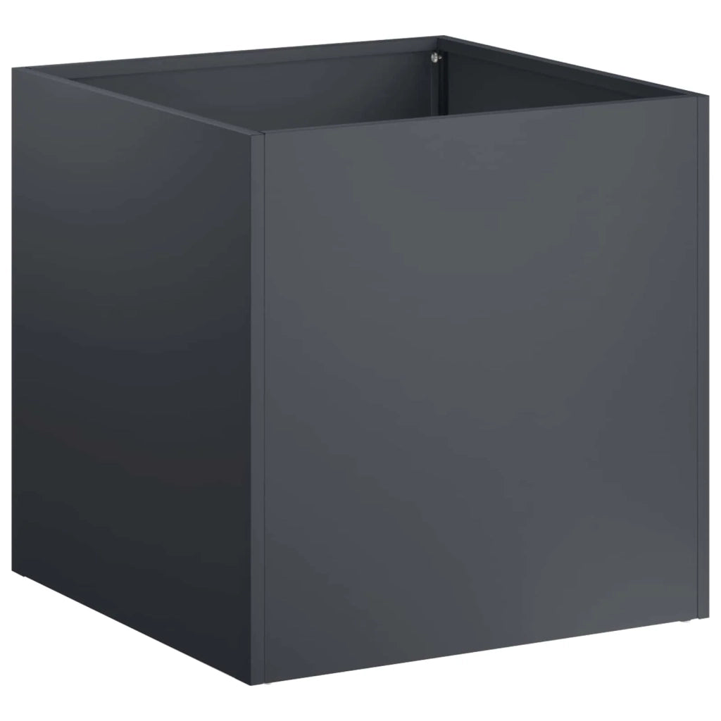 Vaso da giardino Antracite 35 x 35 x 35 cm 8004956