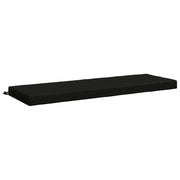 Cuscino per panchina SOEST 100% Poliestere Nero 150 x 50 x 8 cm 950312
