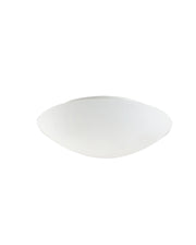 Pandora Plafoniera Moderna in Metallo e Vetro Soffiato, E27 60W, Sensore di Movimento Integrato, Diametro 30cm, Colore Bianco, Codice 3222-61-102