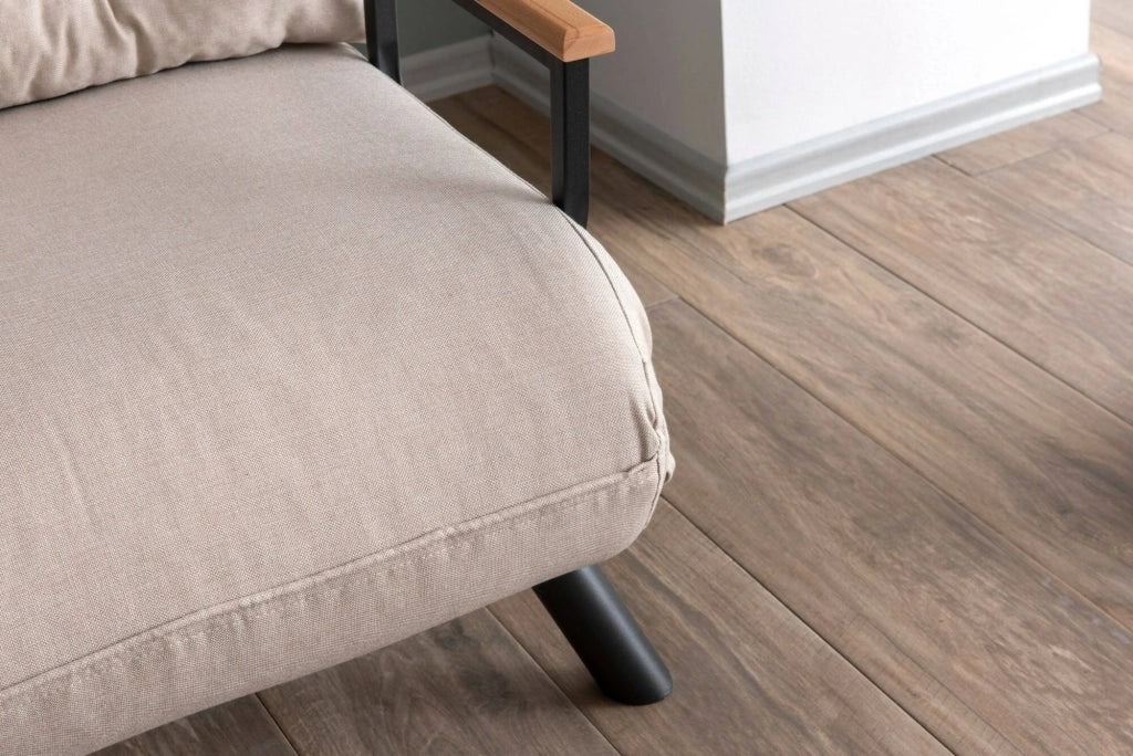 Poltroncina Keoni, Poltrona Reclinabile, 60x78x78h cm Beige