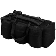 Borsone da Viaggio Stile Militare 3 in 1 90 L Nero cod mxl 74100