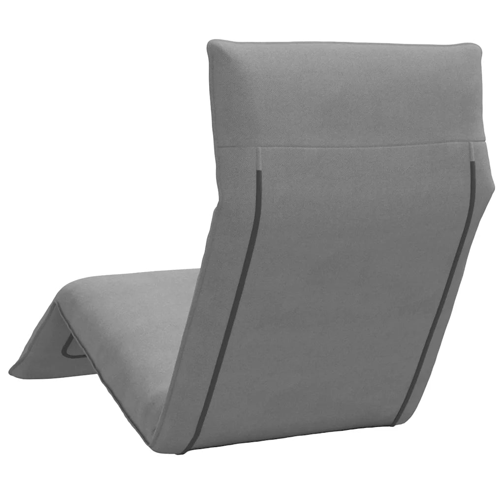 Lettino Pieghevole Grigio 175x54x8,5 cm in Tessuto Oxford 4019747