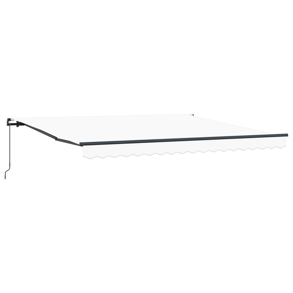Tenda Retrattile Manuale Bianca 400x350 cm