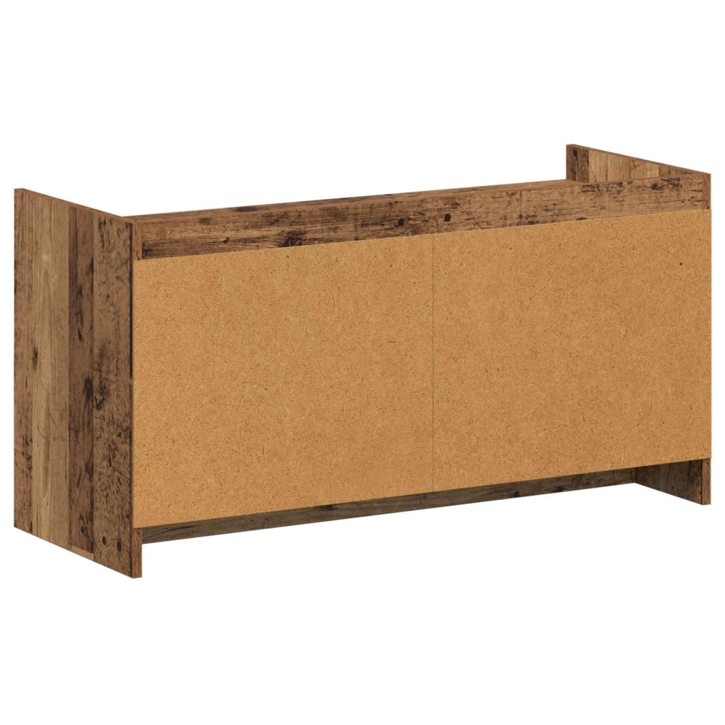 Mobile per scarpe con porta Legno antico 100 x 39,5 x 51 cm 8011361