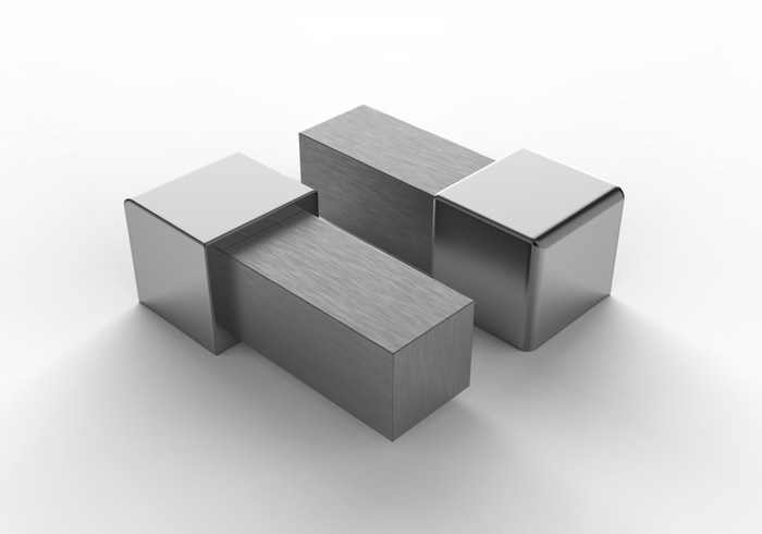 Capsula ACCIAIO angolo quadro per profili rivestimento piastrelle Misura: 12 MM, Capsula - Tappo: Capsula - Tappo, FINITURA: Lucido