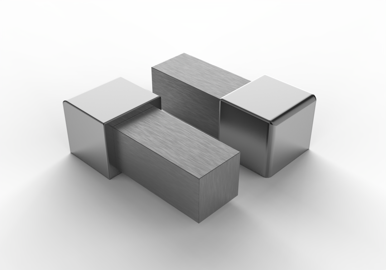 Capsula ACCIAIO angolo quadro per profili rivestimento piastrelle Misura: 10 MM, Capsula - Tappo: Capsula - Tappo, FINITURA: Lucido