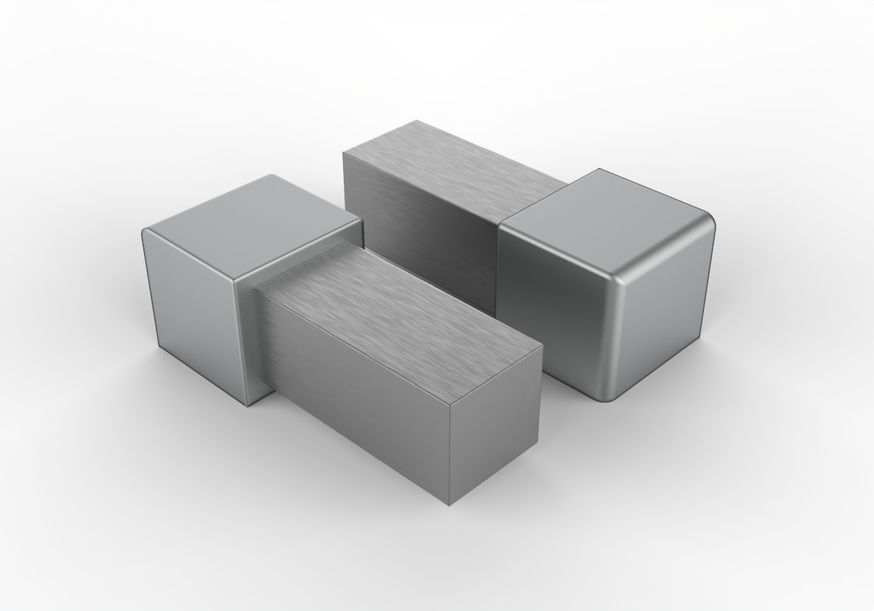Capsula ACCIAIO angolo quadro per profili rivestimento piastrelle Misura: 12 MM, Capsula - Tappo: Capsula - Tappo, FINITURA: Opaco