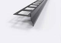 Profilo gocciolatoio per balconi e terrazze in ALLUMINIO "NOR". Lunghezza 2.7 m FINITURA: Antracite, ARTICOLO: Profilo Gocciolatoio NOR. Barra 2.7 M