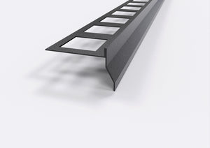 Profilo gocciolatoio per balconi e terrazze in ALLUMINIO "NOR". Lunghezza 2.7 m FINITURA: Antracite, ARTICOLO: Profilo Gocciolatoio NOR. Barra 2.7 M