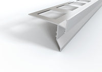 Profilo gocciolatoio per balconi e terrazze in ALLUMINIO "TOP" lunghezza 2.7 m ARTICOLO: Profilo Gocciolatoio TOP. Barra 2.7 M, FINITURA: Alluminio Naturale Grezzo da Verniciare