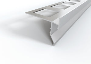 Profilo gocciolatoio per balconi e terrazze in ALLUMINIO "TOP" lunghezza 2.7 m ARTICOLO: Profilo Gocciolatoio TOP. Barra 2.7 M, FINITURA: Alluminio Naturale Grezzo da Verniciare