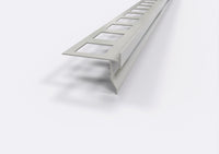 Profilo gocciolatoio per balconi e terrazze in ALLUMINIO "TOP" lunghezza 2.7 m FINITURA: Grigio Chiaro Ral 7038, ARTICOLO: Profilo Gocciolatoio TOP. Barra 2.7 M