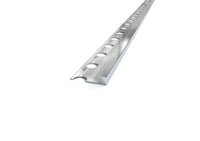 Profilo per bassi spessori 4.5 mm in ALLUMINIO angolo quadro per rivestimento. Barra 2.5 M Misura: 4.55 MM, FINITURA: Alluminio lucido