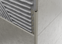 Profilo quadro in ALLUMINIO - Finitura Sabbia Fango. Barra 2.5 M FINITURA: Sabbia fango, Spessore: 10 mm