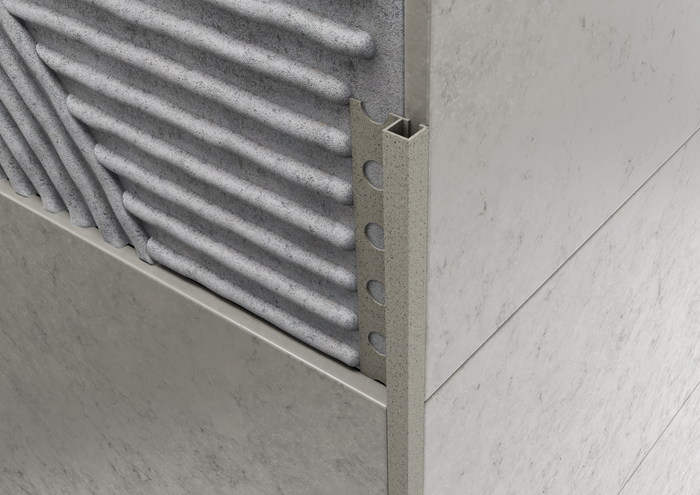 Profilo quadro in ALLUMINIO - Finitura Sabbia Fango. Barra 2.5 M FINITURA: Sabbia fango, Spessore: 10 mm