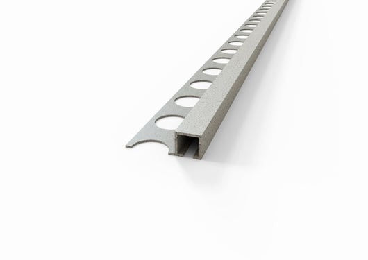 Profilo quadro in ALLUMINIO - Finitura Sabbia Fango. Barra 2.5 M FINITURA: Sabbia fango, Spessore: 10 mm