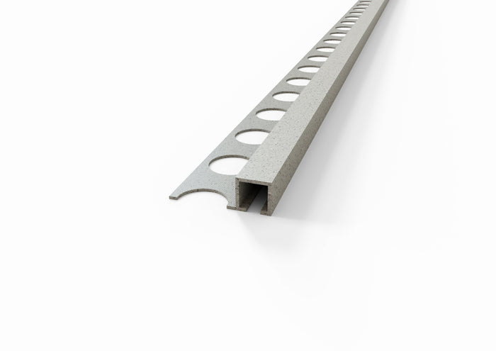 Profilo quadro in ALLUMINIO - Finitura Sabbia Fango. Barra 2.5 M FINITURA: Sabbia fango, Spessore: 10 mm