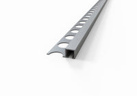 Profilo quadro in ALLUMINIO - Finitura Sabbia Grigio Perla. Barra 2.5 M FINITURA: Sabbia grigio perla, Spessore: 10 mm