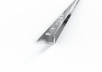 Profilo Terminale e Delimitazione in ALLUMINIO per Piastrelle. Barra 2.5 M MISURA H: mm 12, FINITURA: Alluminio lucido