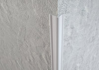 Profilo paraspigolo ornamentale in PVC. Barra 3 m Materiale: Paraspigolo ornamentale in plastica, Lunghezza: Barra 3 m, FINITURA: Frassino