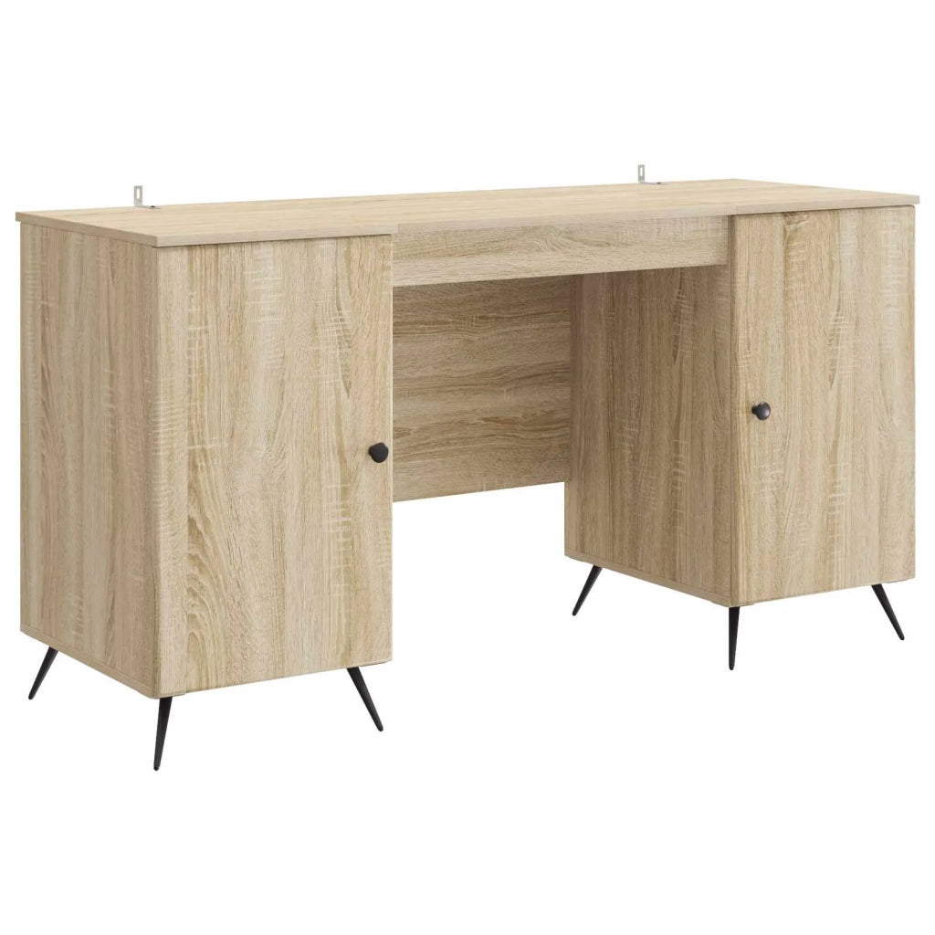 Scrivania Rovere Sonoma 142,5 x 50 x 75 cm Legno ingegnerizzato