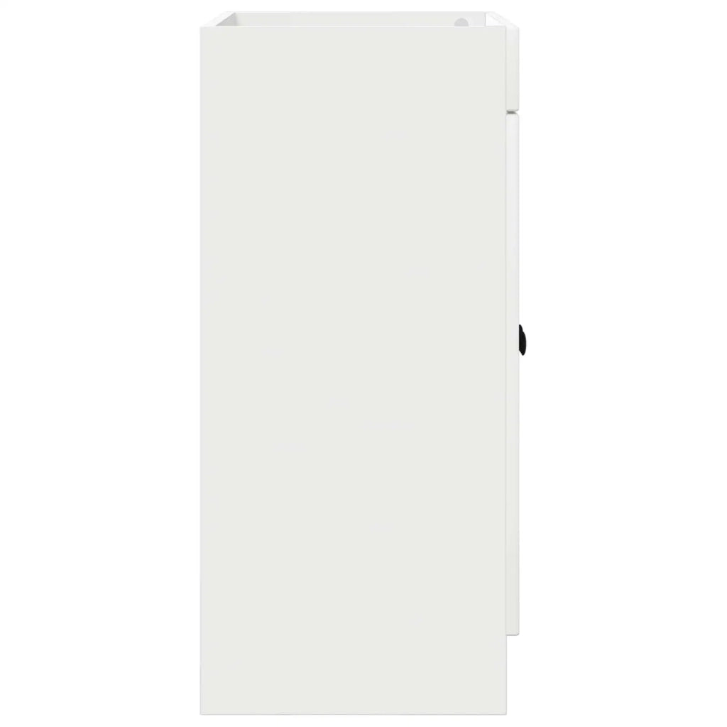 Mobiletto da bagno sotto il lavello Bianco Lucido 890048