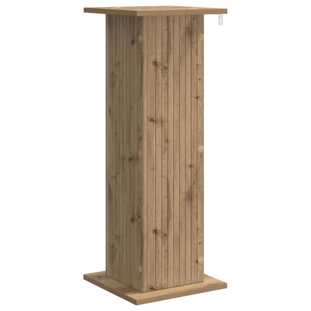Supporto per piante Rovere Artigianale 30,5 x 30 x 80,5 cm 899778