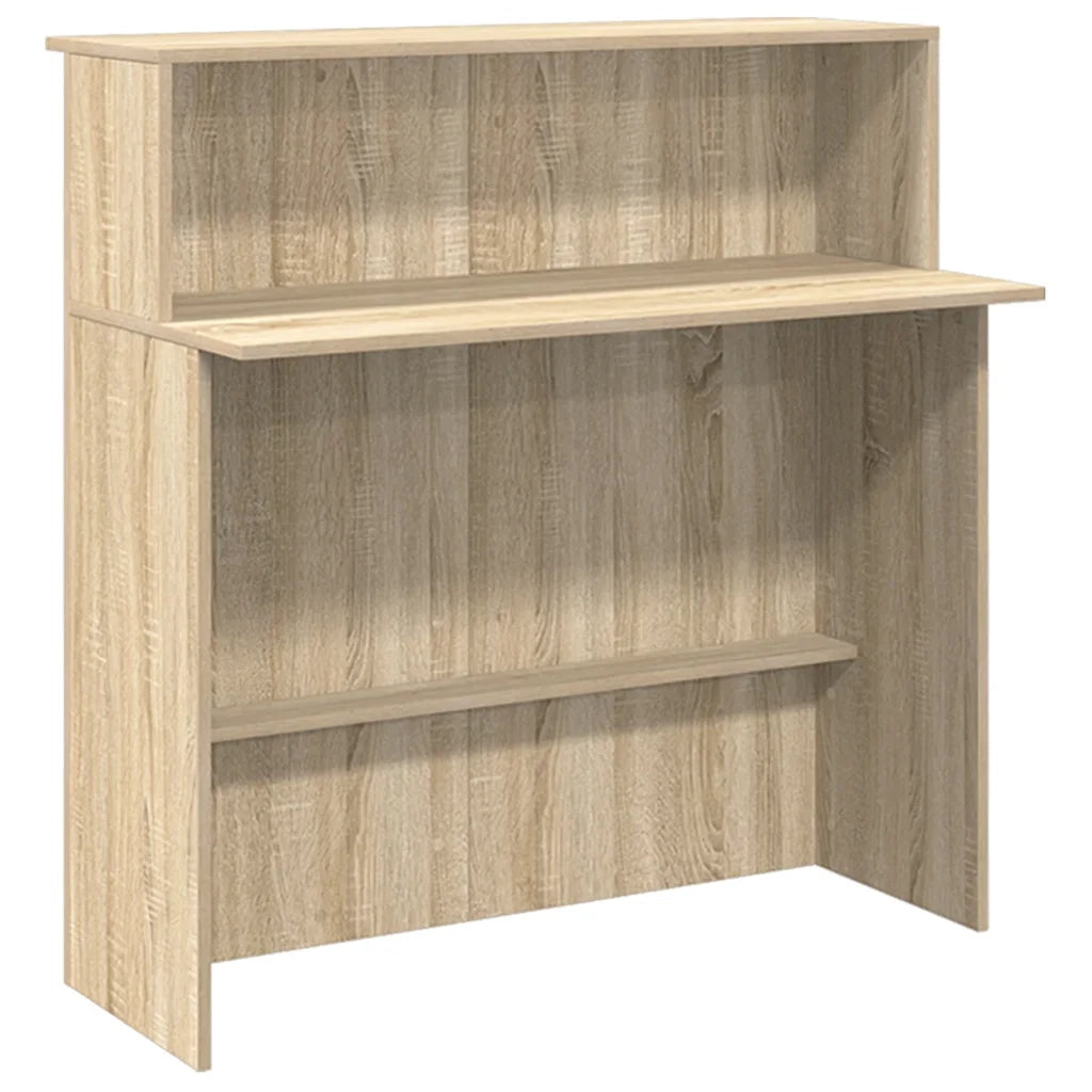 Banco Reception Rovere Sonoma 200x50x103,5 cm Legno Multistrato 3324216