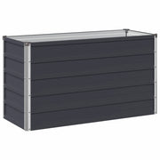 Letto rialzato da giardino Antracite 100 x 40 x 55 cm 8006235