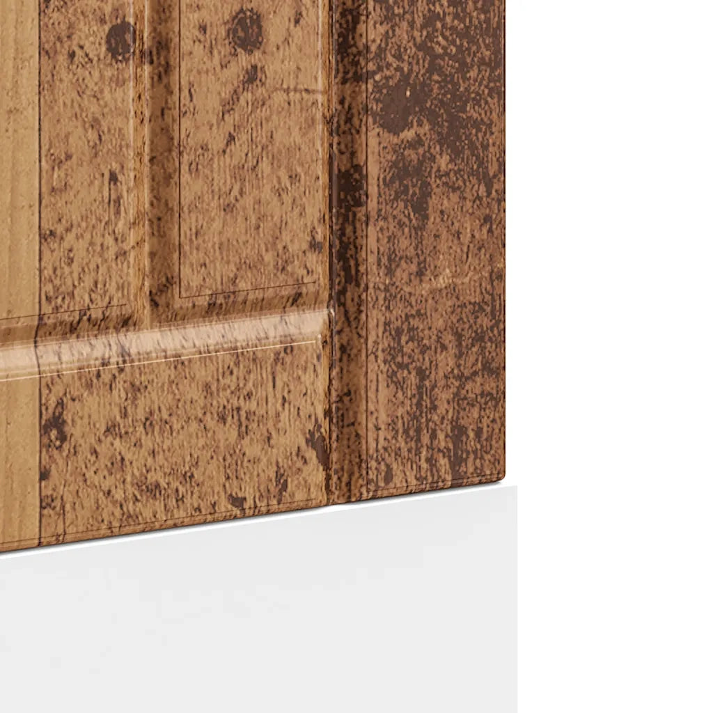 vidaXL Pannello Lavastoviglie Lucca Legno Antico in Legno Multistrato
