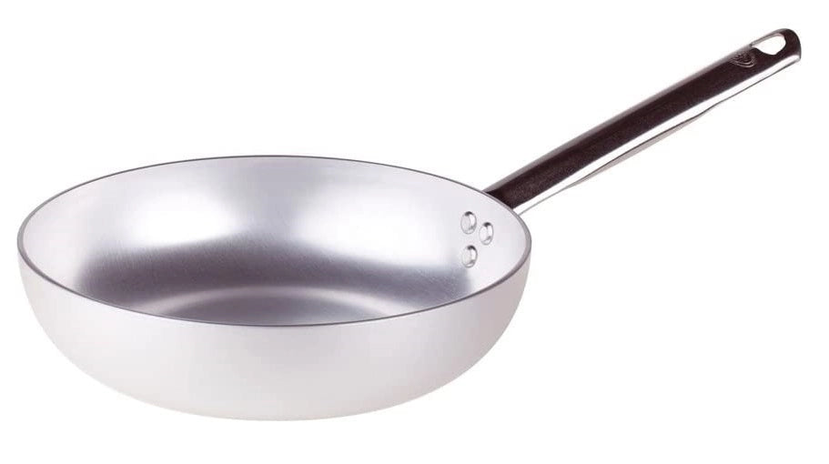 Padella Professionale in Alluminio Svasata Alta 40 cm Agnelli